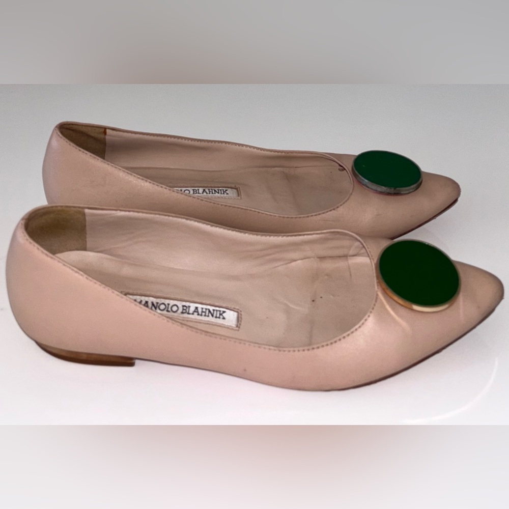 Authentic Manolo Blahnik flats - Picture 4 of 7